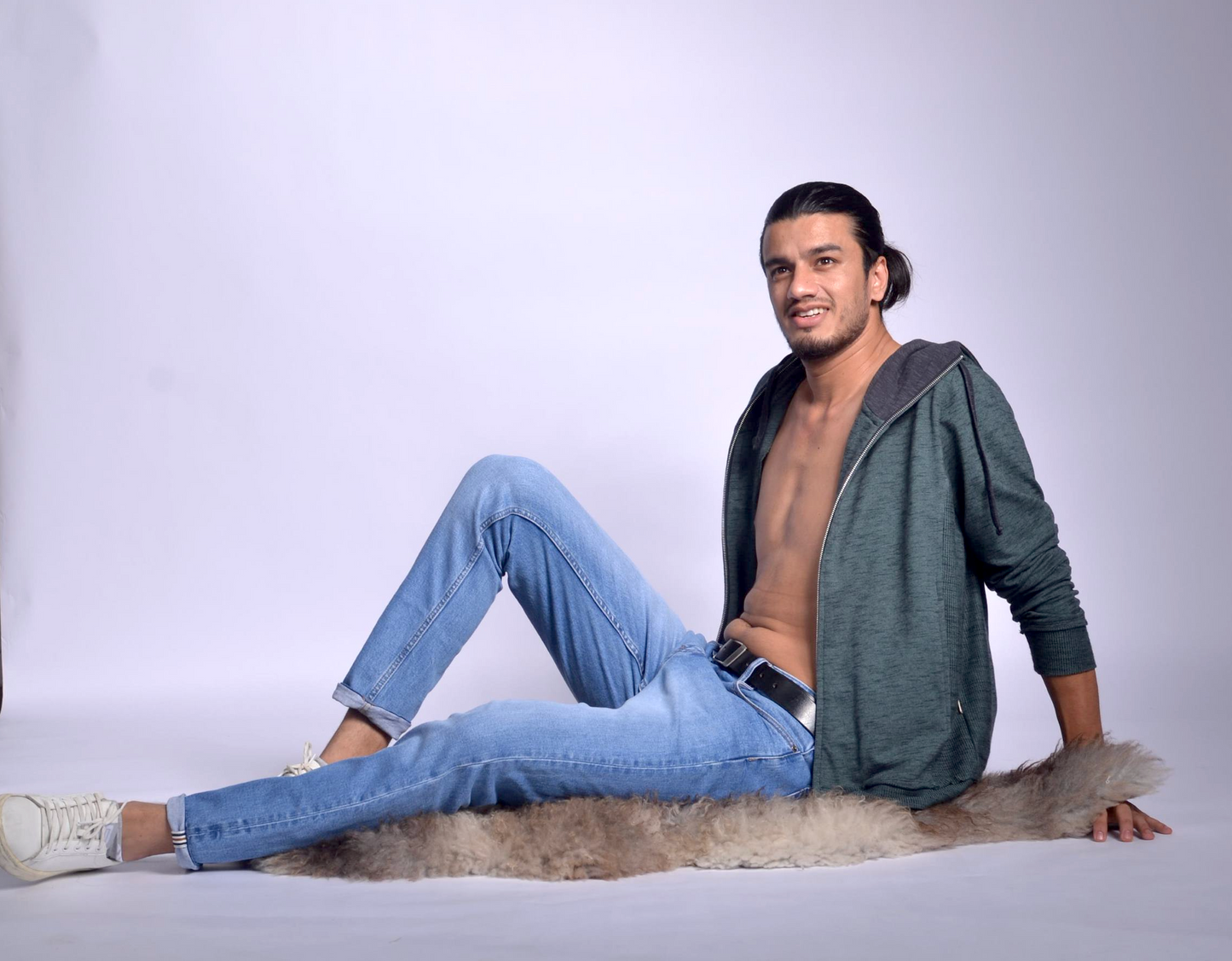 unisex hoodie with zipper