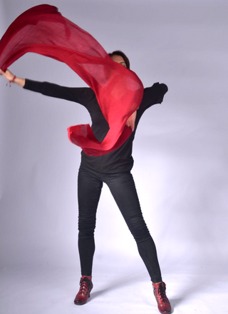 100% Cashmere Scarf The Perfect Red