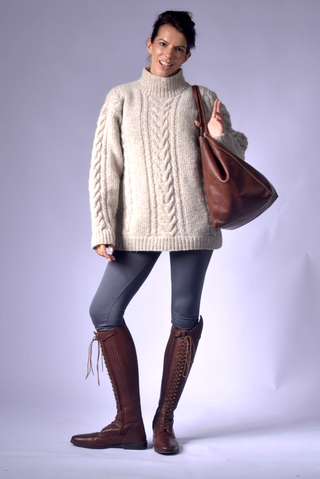 Cable Knit Sweater Clothing