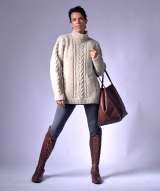 Cable Knit Sweater Clothing