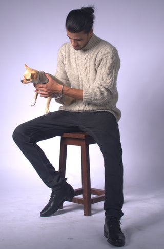 Cable Knit Sweater Clothing