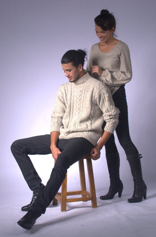 Cable Knit Sweater Clothing