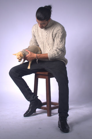 Cable Knit Sweater Clothing