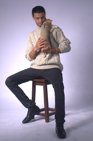 Cable Knit Sweater Clothing