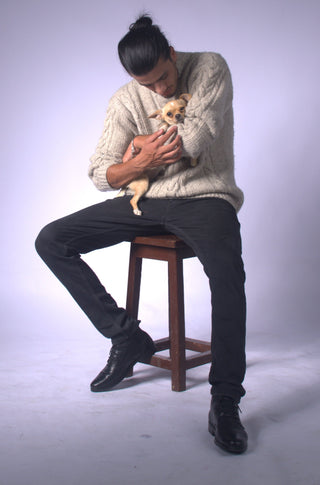 Cable Knit Sweater Clothing