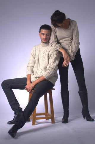 Cable Knit Sweater Clothing