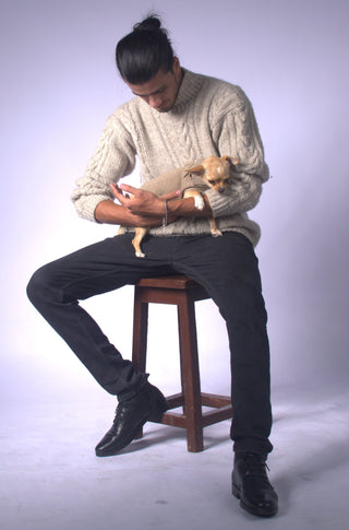 Cable Knit Sweater Clothing