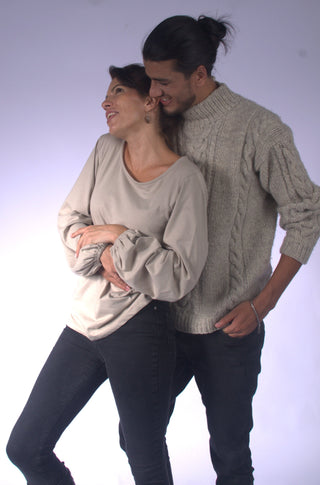 Cable Knit Sweater Clothing
