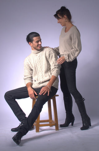 Cable Knit Sweater Clothing