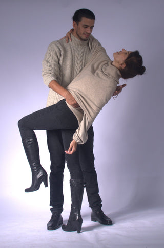 Cable Knit Sweater Clothing