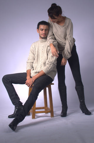 Cable Knit Sweater Clothing