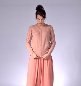 Classical Cardigan Peach / XS