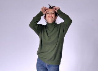 Classical Folding High Neck