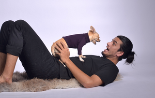 Dog Outfit Aubergine / Extra Small