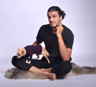 Dog Outfit with Frill Details