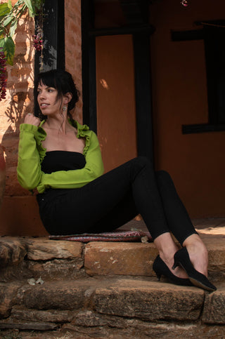 Frilled Bolero