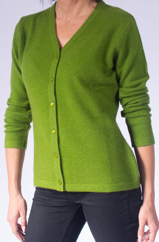 Ladies Cardigan S / Forest Leaf Green