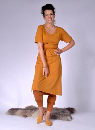 Ladies Dress with Back Wrap