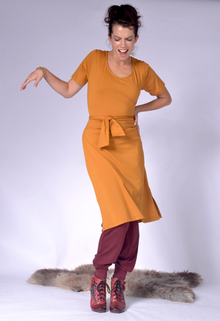 Ladies Dress with Back Wrap
