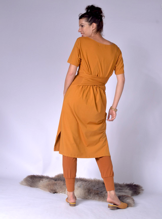 Ladies Dress with Back Wrap