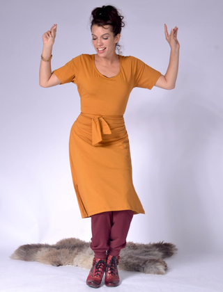 Ladies Dress with Back Wrap