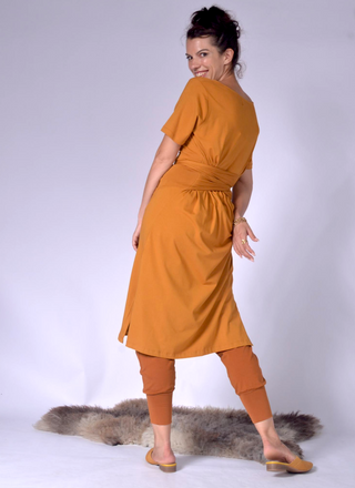 Ladies Dress with Back Wrap