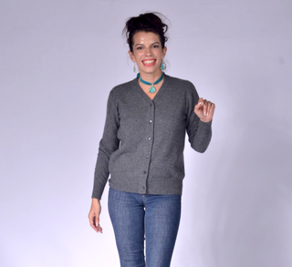 Ladies Loose Fitting Cardigan