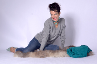 Ladies Loose Fitting Cardigan