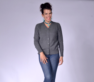 Ladies Loose Fitting Cardigan