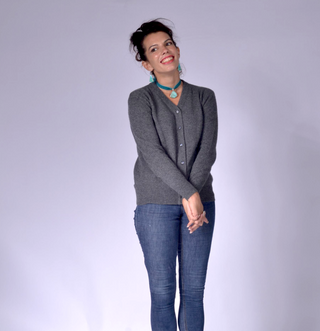 Ladies Loose Fitting Cardigan