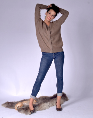 Ladies Loose Fitting Cardigan