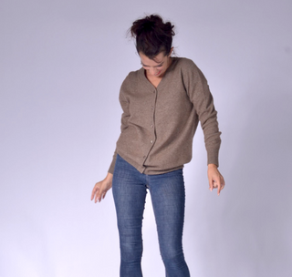 Ladies Loose Fitting Cardigan
