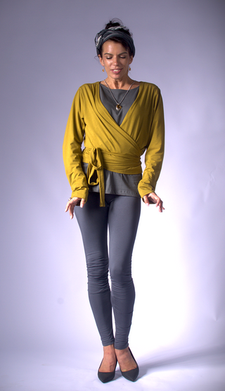 Ladies Top Lemon Zest Yellow / S Clothing