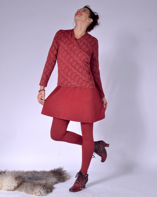 Ladies Top Maroon / XS