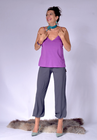 Ladies Top with Adjustable Shoulder Straps