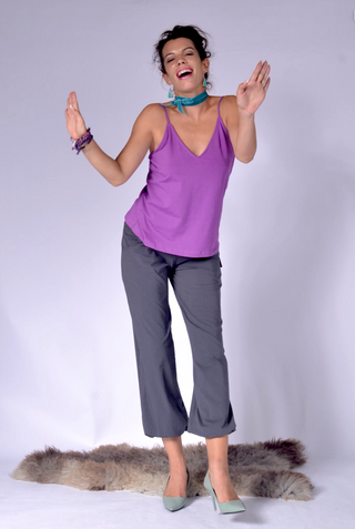 Ladies Top with Adjustable Shoulder Straps
