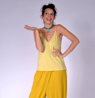 Ladies Top with Adjustable Shoulder Straps