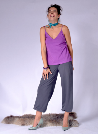 Ladies Top with Adjustable Shoulder Straps