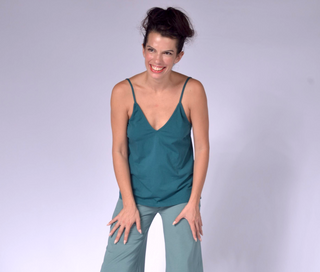Ladies Top with Adjustable Shoulder Straps