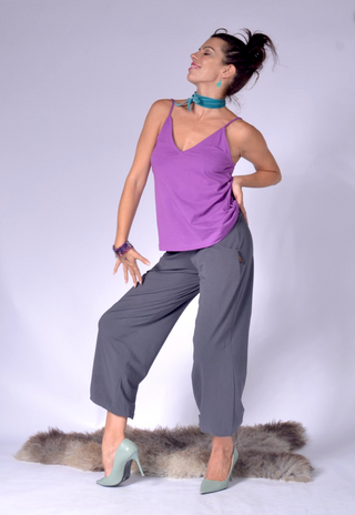 Ladies Top with Adjustable Shoulder Straps