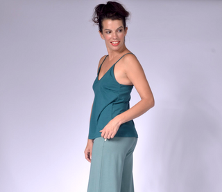 Ladies Top with Adjustable Shoulder Straps