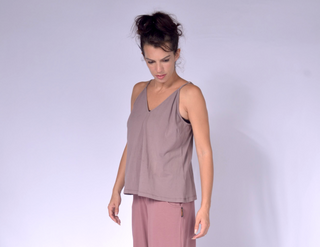 Ladies Top with Adjustable Shoulder Straps