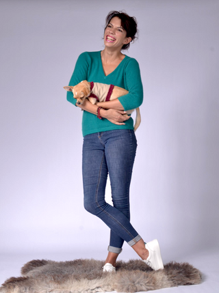 Ladies V neck ¾ Sleeved Regular Size Clothing