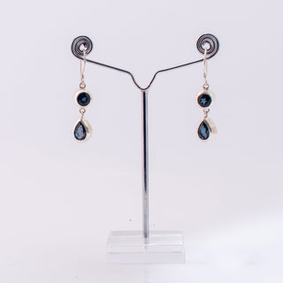 London Blue Topaz Earrings