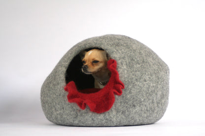 round pet cave