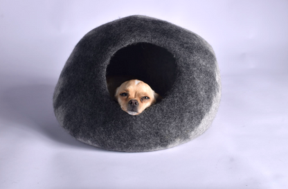 round pet cave