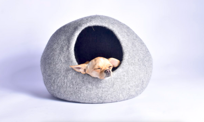 round pet cave