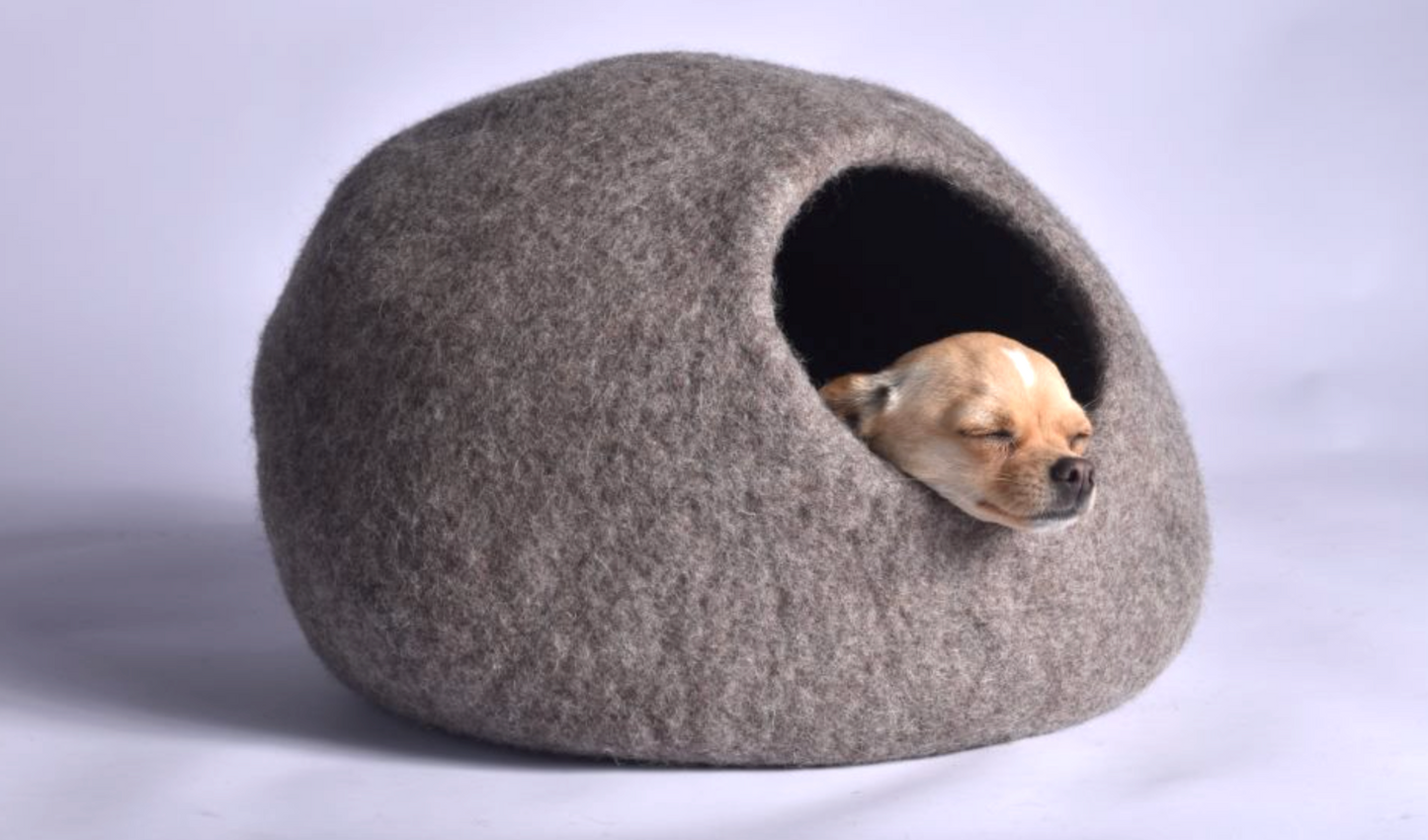 round pet cave