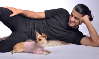 Pique Dog Outfit Pale Pink / Extra small