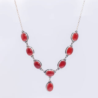 Red Onyx Bracelet Ring and Earrings
